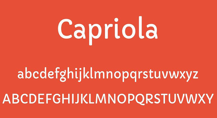 Capriola Font Free Download