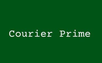 Courier Prime Font Family Free Download