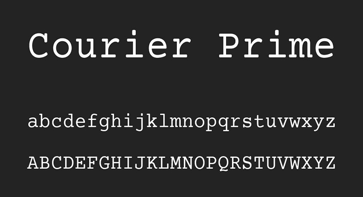 Courier Prime Font Free Download