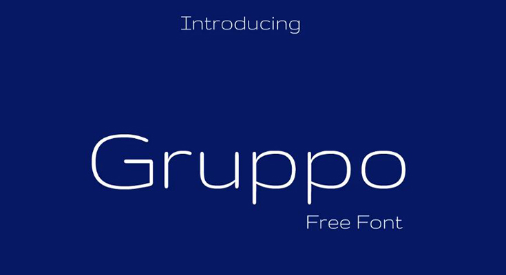 Gruppo Font Family Free Download
