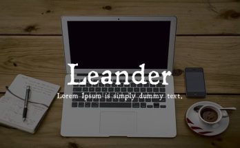 Leander Font Family Free Download