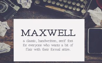 Maxwell Font Family Free Download