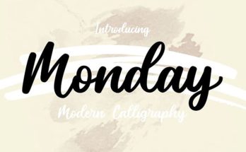 Monday Font Family Free Download