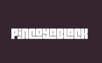 Pincoya Black Font Family Free Download