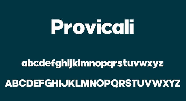 Provicali Font Free Download