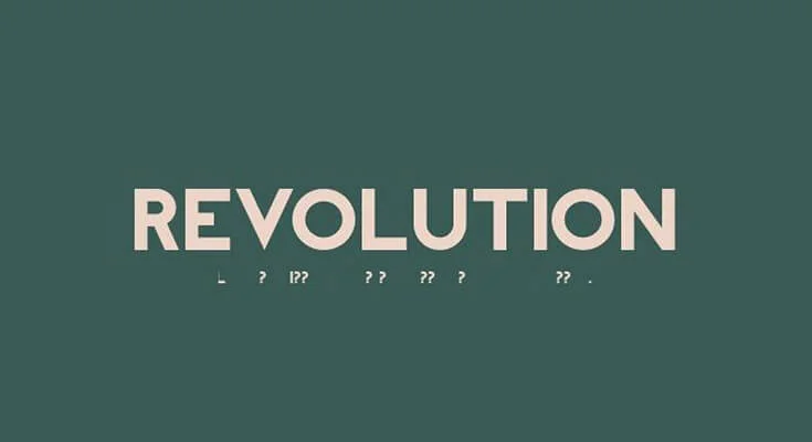 Revolution Font Free Download