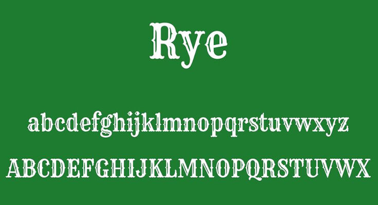 Rye Font Free Download