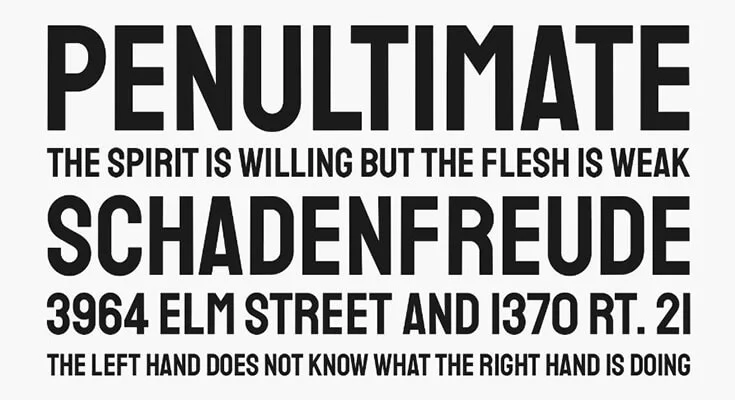Staatliches Font Family Download