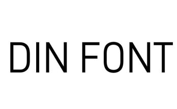 Din Font Family Free Download