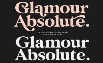 Glamour Absolute Font Family Free Download
