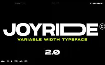 Joyride Font Family Free Download