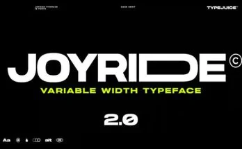 Joyride Font Family Free Download