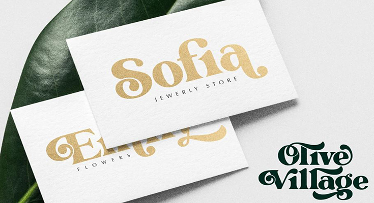 Olive Village Font Family Download