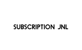 Subscription JNL Font Family Free Download