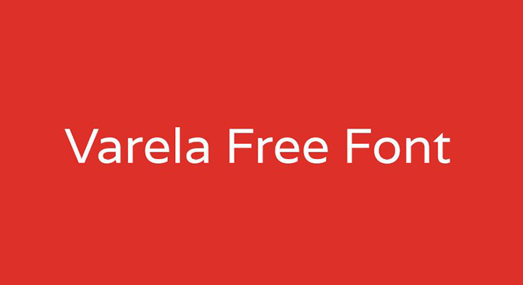 Varela Font Family Free Download