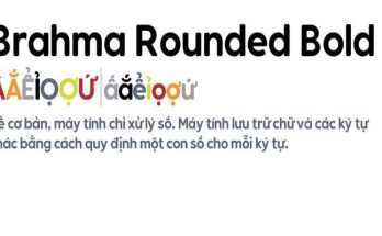 Brahma Rounded Bold Font Family Free Download
