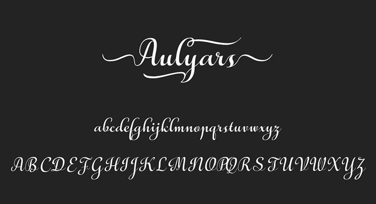 Aulyars Font Free Download