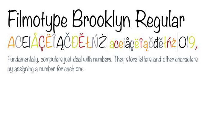 Filmotype Brooklyn Font Free Download