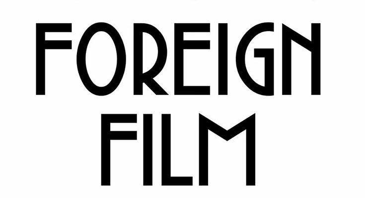 Foreign Film Jnl Regular Font Free Download