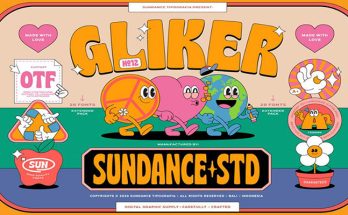 Gliker Font Family Free Download