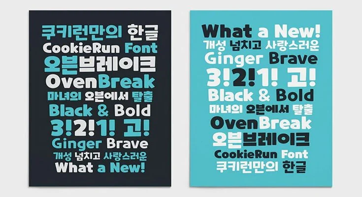 Cookie Run Font Family Download