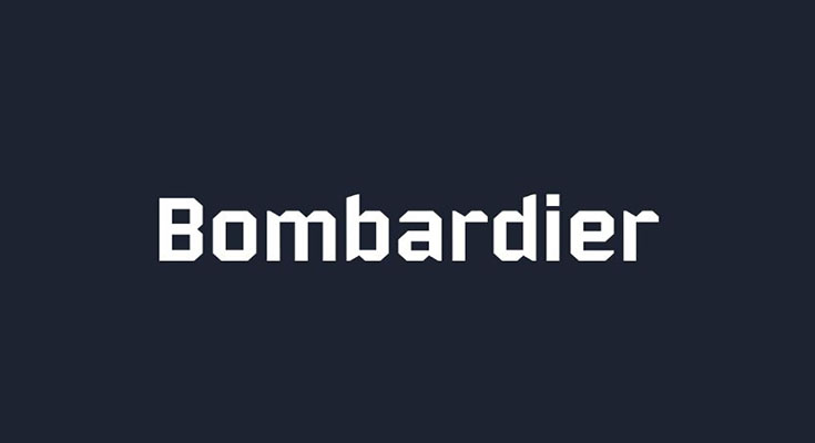 Bombardier Font Free Download - Font XS