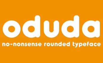 Oduda Font Family Free Download