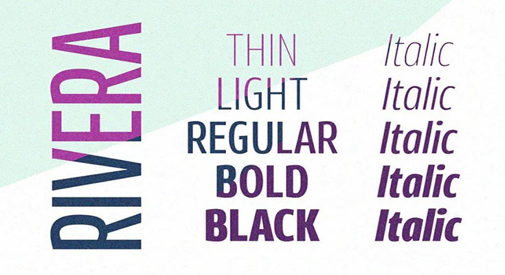 Rivera Font Family Download