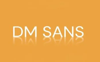 Dm Sans Font Family Free Download